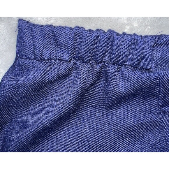 CL Cricket Lane Vintage 80s Womens 12 Canvas Blend Tulip Skirt Stretch USA Made - Picture 5 of 12